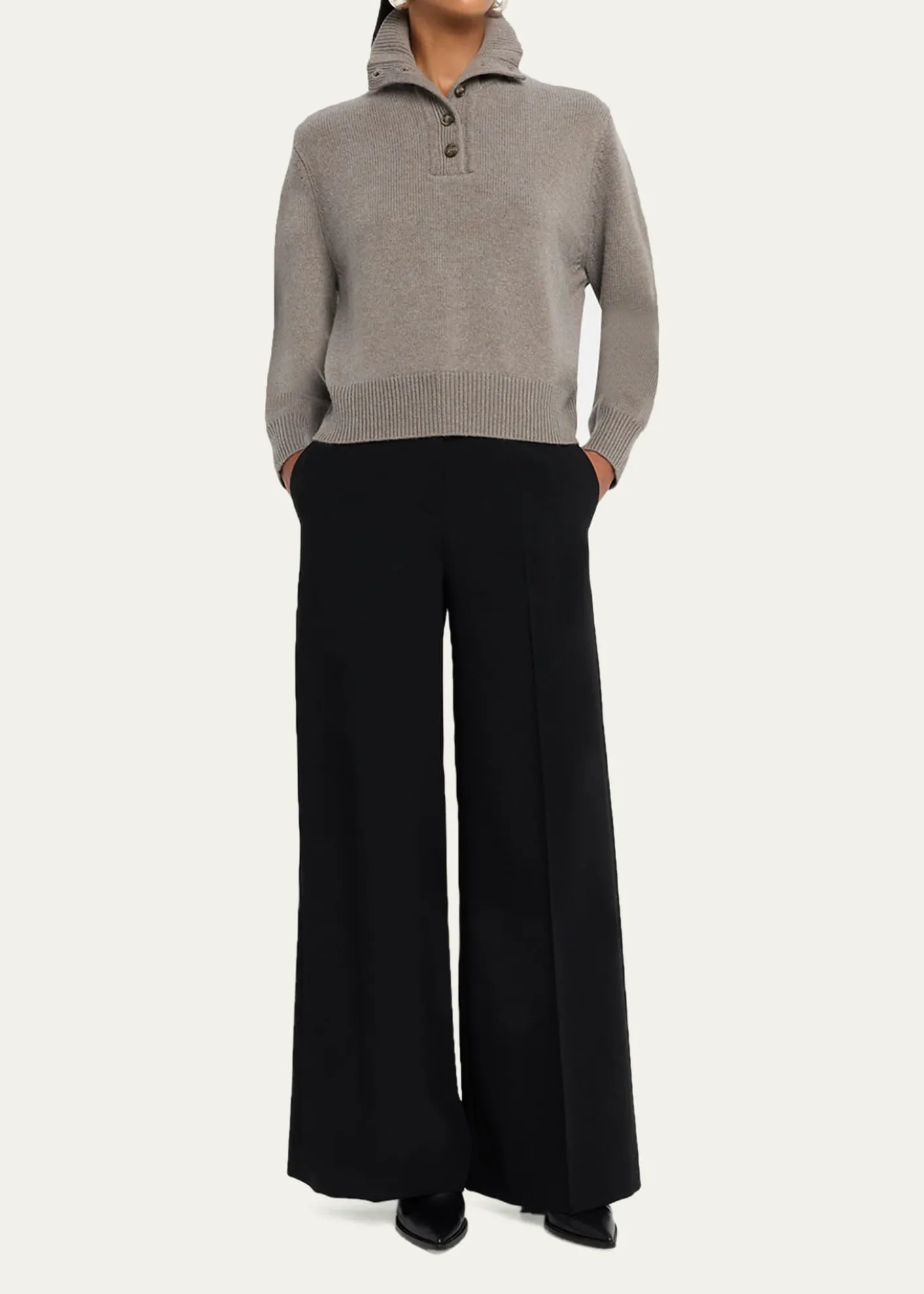 Yves SalomonWool Turtleneck Pullover