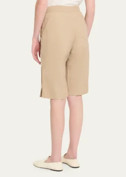 ZANKOVLilou Side-Stripe Pedal Pusher Shorts