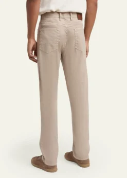 ZEGNACity Stretch Cotton-Linen Jeans