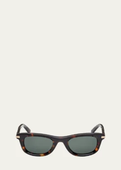 ZEGNAMen's Acetate Square Sunglasses