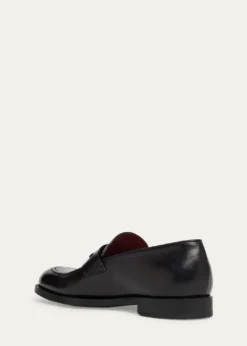 ZEGNAMen's Calfskin Penny Loafers