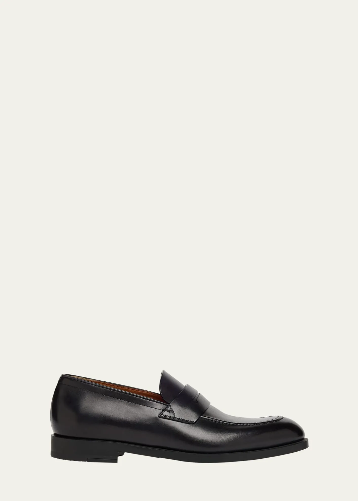 ZEGNAMen's Calfskin Penny Loafers