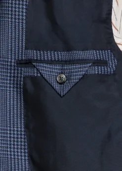 ZEGNAMen's Cashmere and Silk Prince Of Wales Sport Coat