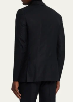 ZEGNAMen's Centoventimila Wool Tonal Stripe Suit