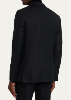 ZEGNAMen's Centoventimila Wool Tonal Stripe Suit