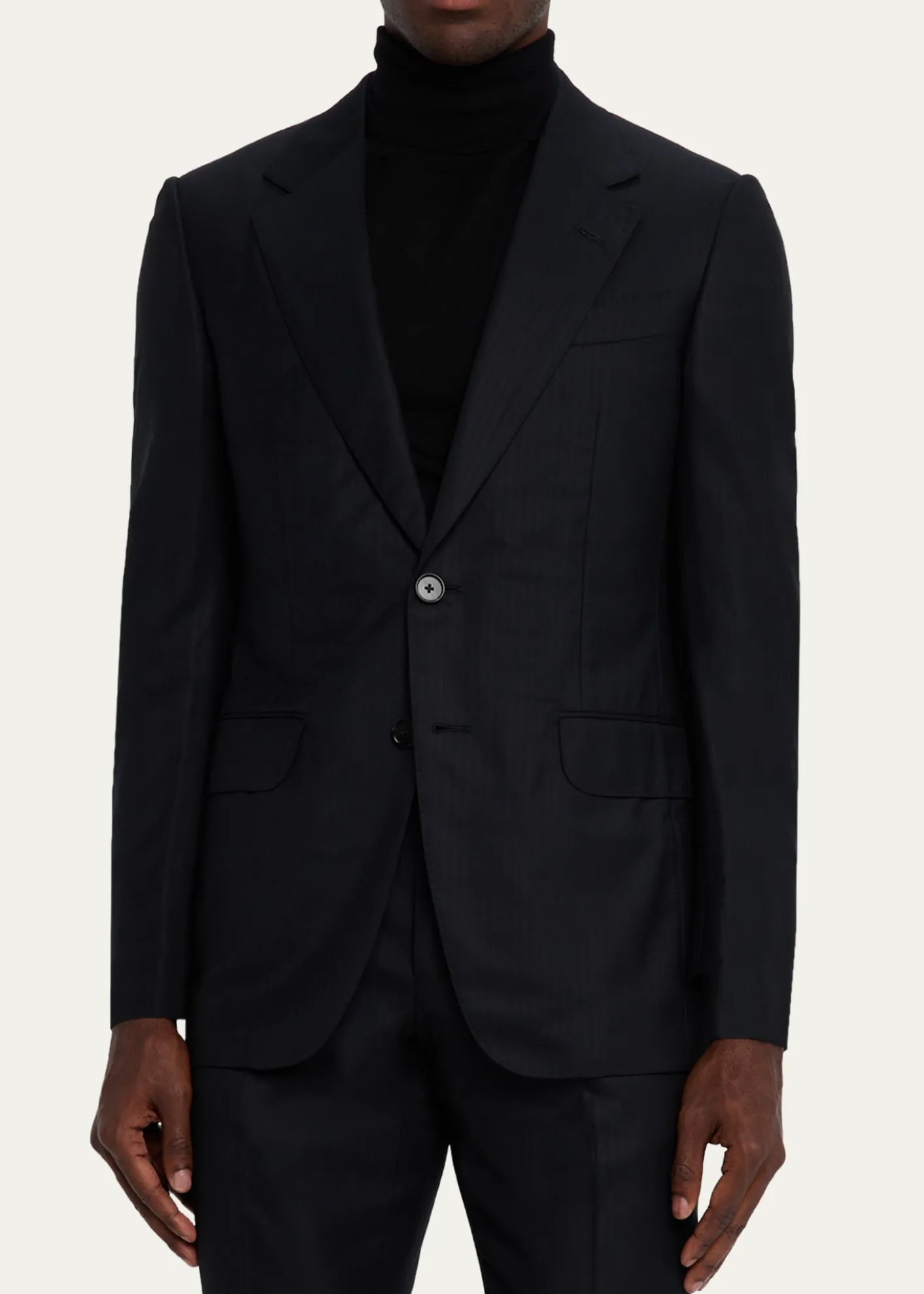 ZEGNAMen's Centoventimila Wool Tonal Stripe Suit