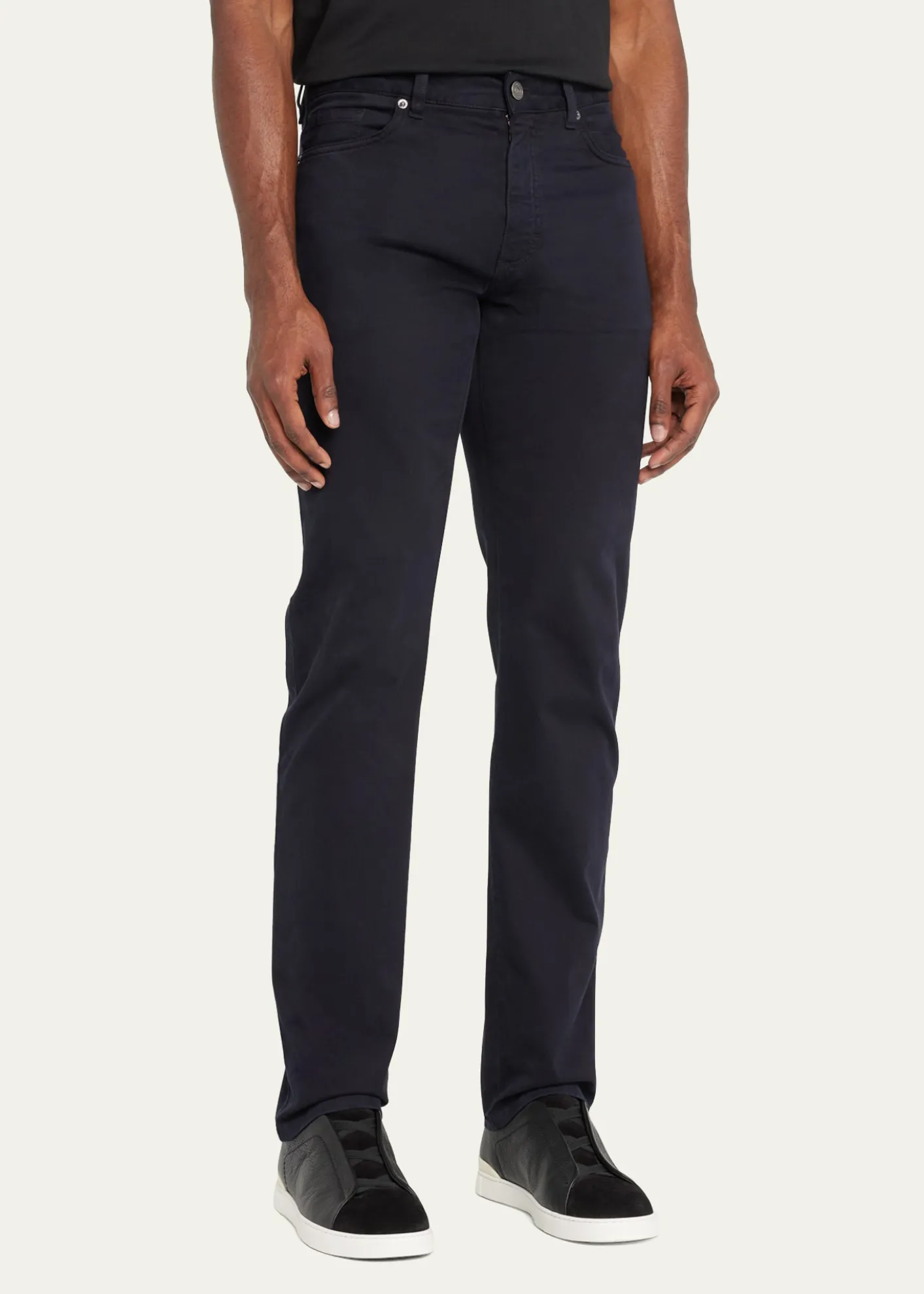 ZEGNAMen's Cotton 5-Pocket Pants