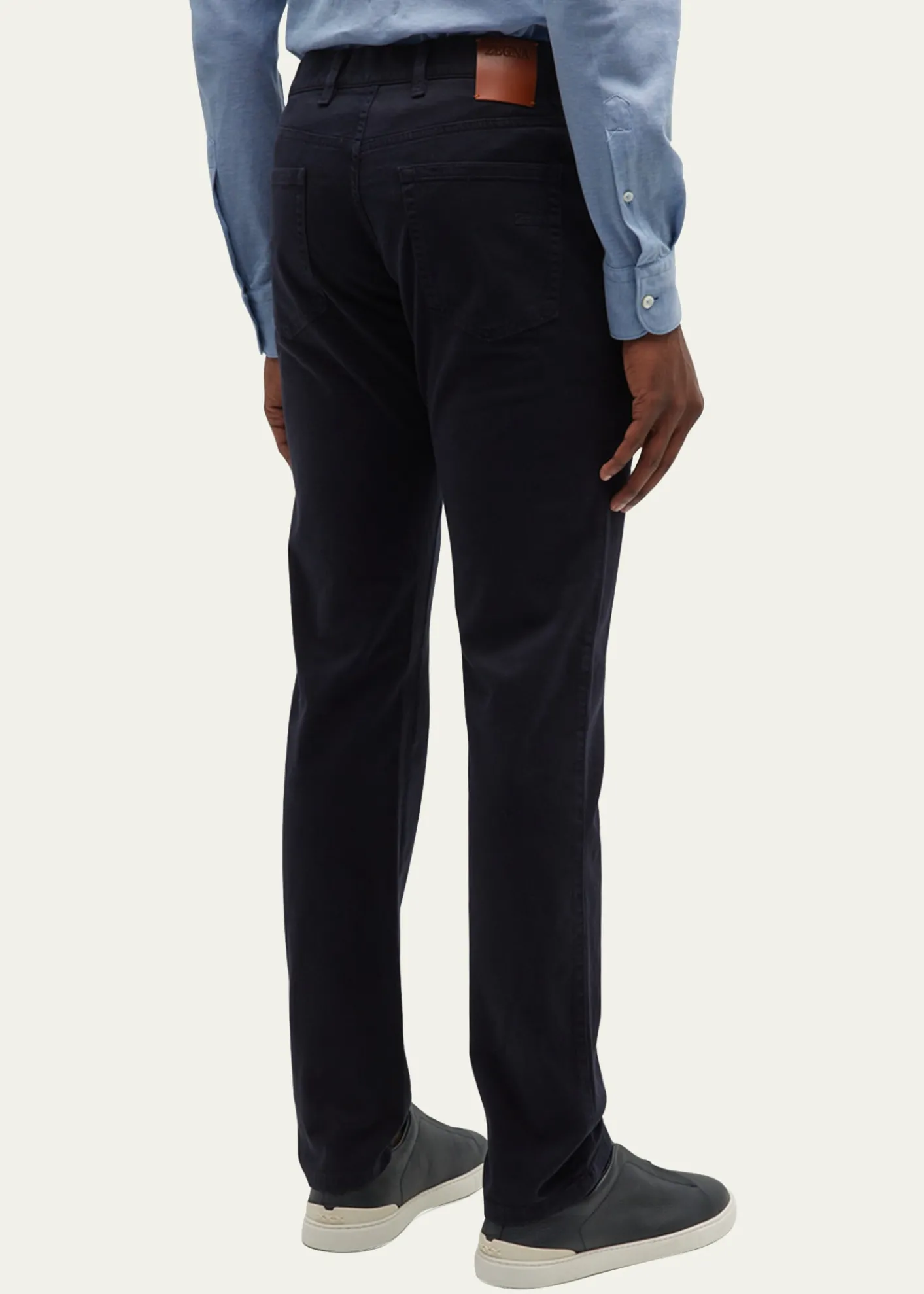 ZEGNAMen's Cotton 5-Pocket Pants