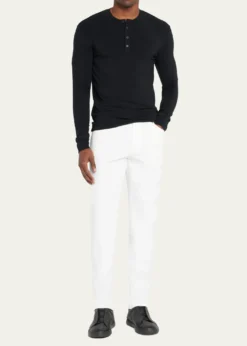 ZEGNAMen's Cotton 5-Pocket Pants