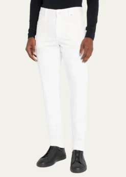 ZEGNAMen's Cotton 5-Pocket Pants