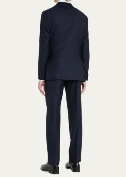 ZEGNAMen's 15milmil15 Micro-Check Wool Suit