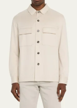 ZEGNAMen's Oasi Cashmere Overshirt
