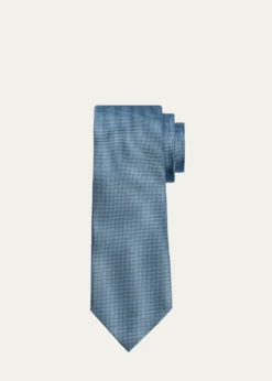 ZEGNAMen's Pindot Silk Tie