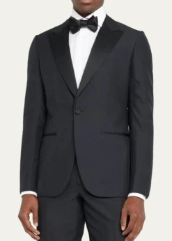 ZEGNAMen's Sartorial Wool and Silk Tuxedo