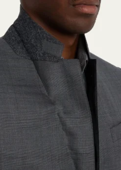 ZEGNAMen's Tonal Plaid 15milmil15 Wool Suit