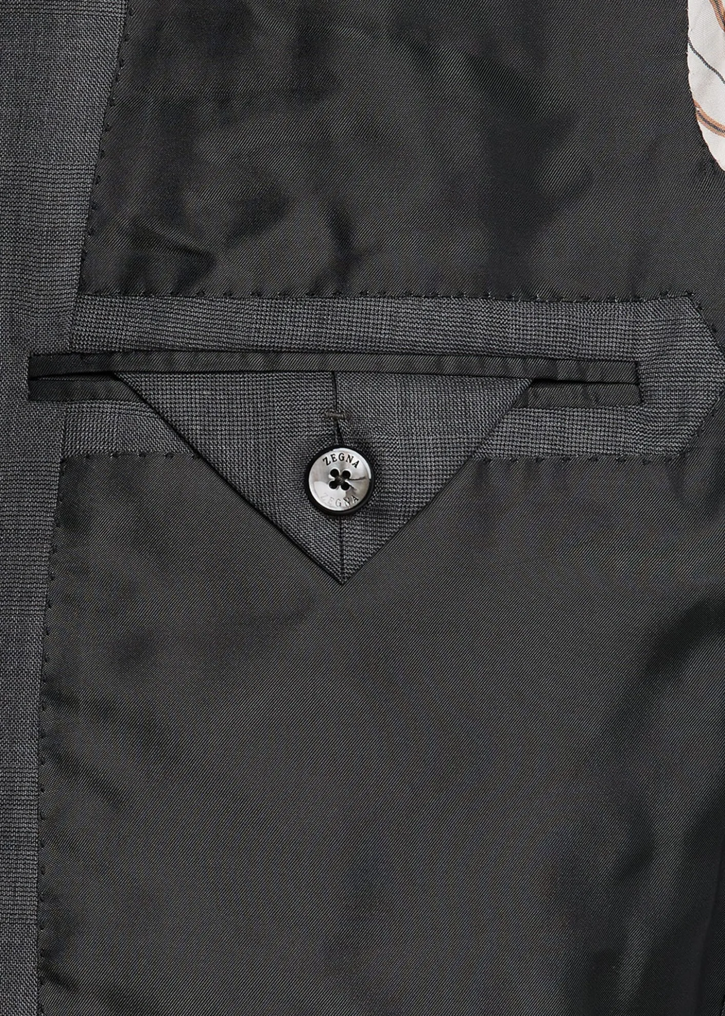 ZEGNAMen's Tonal Plaid 15milmil15 Wool Suit