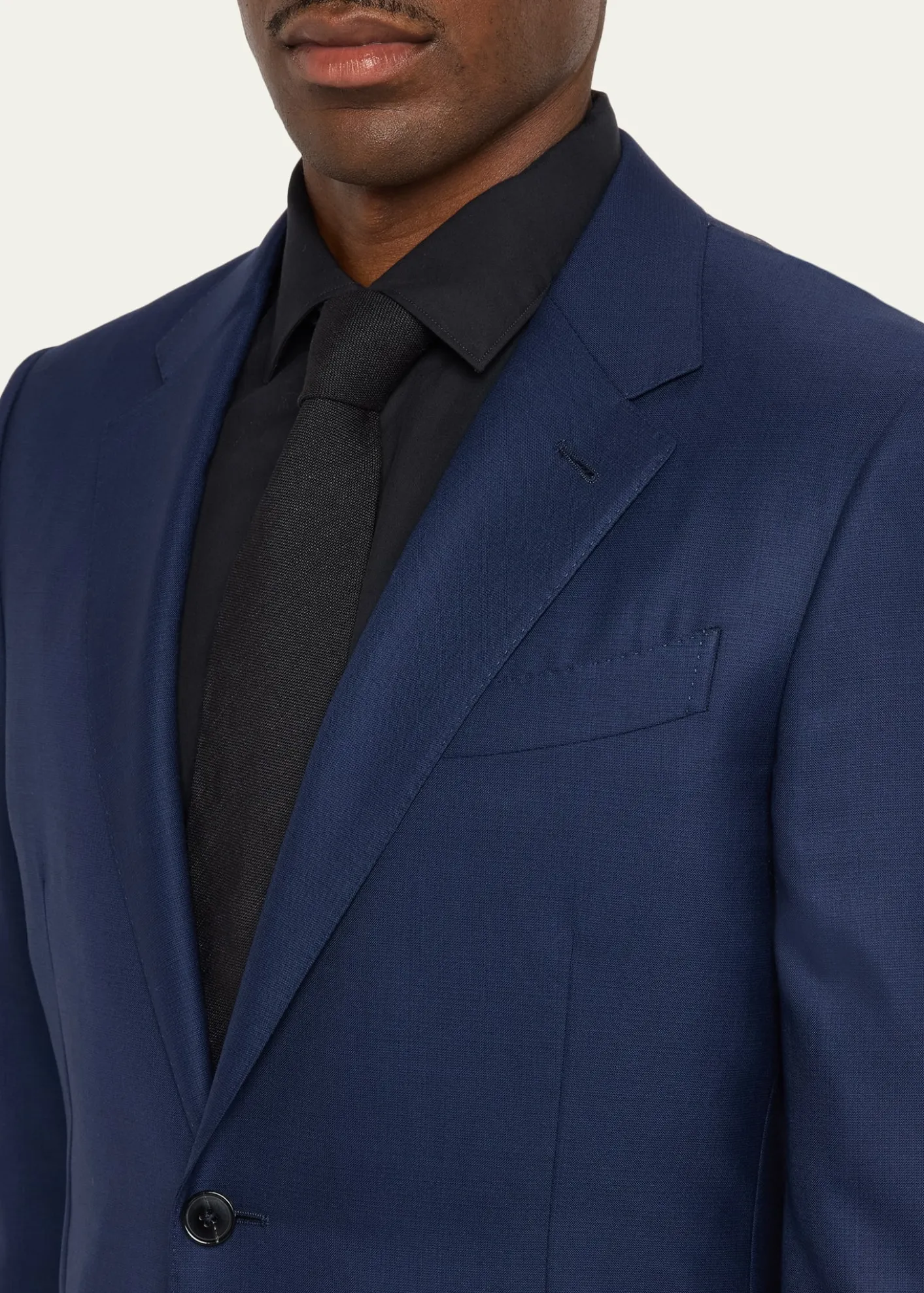 ZEGNAMen's Tonal Prince of Wales Plaid Wool Two-Piece Suit