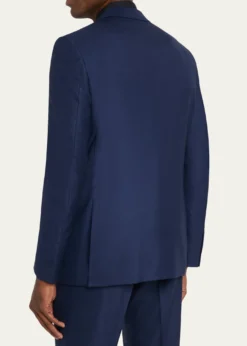 ZEGNAMen's Tonal Prince of Wales Plaid Wool Two-Piece Suit