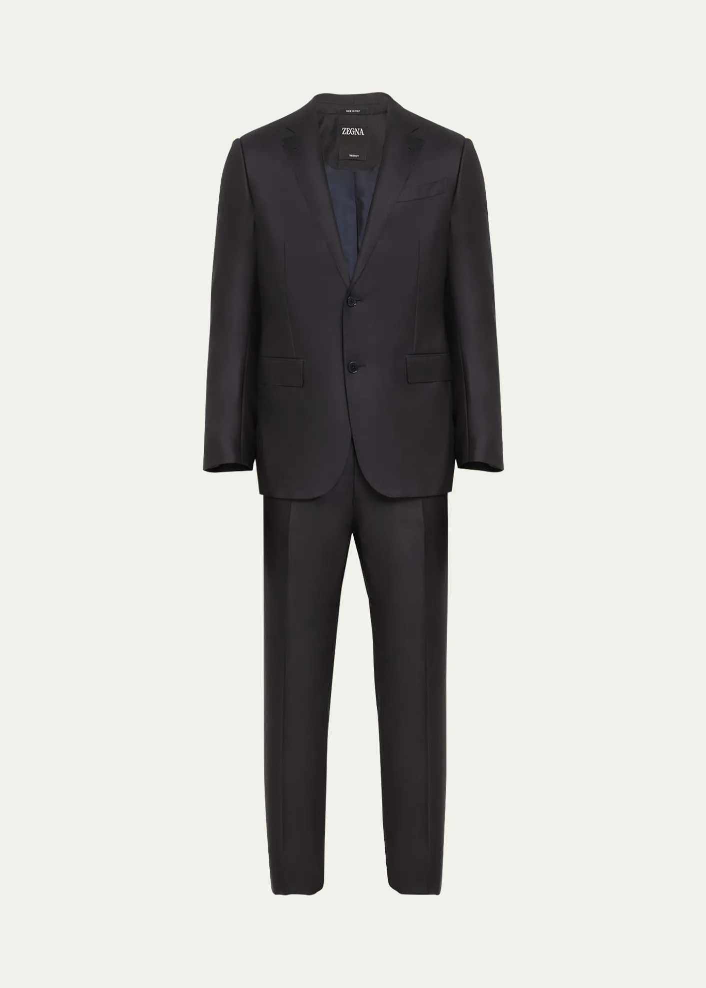 ZEGNAMen's Trofeo Milano Two-Piece Wool Suit