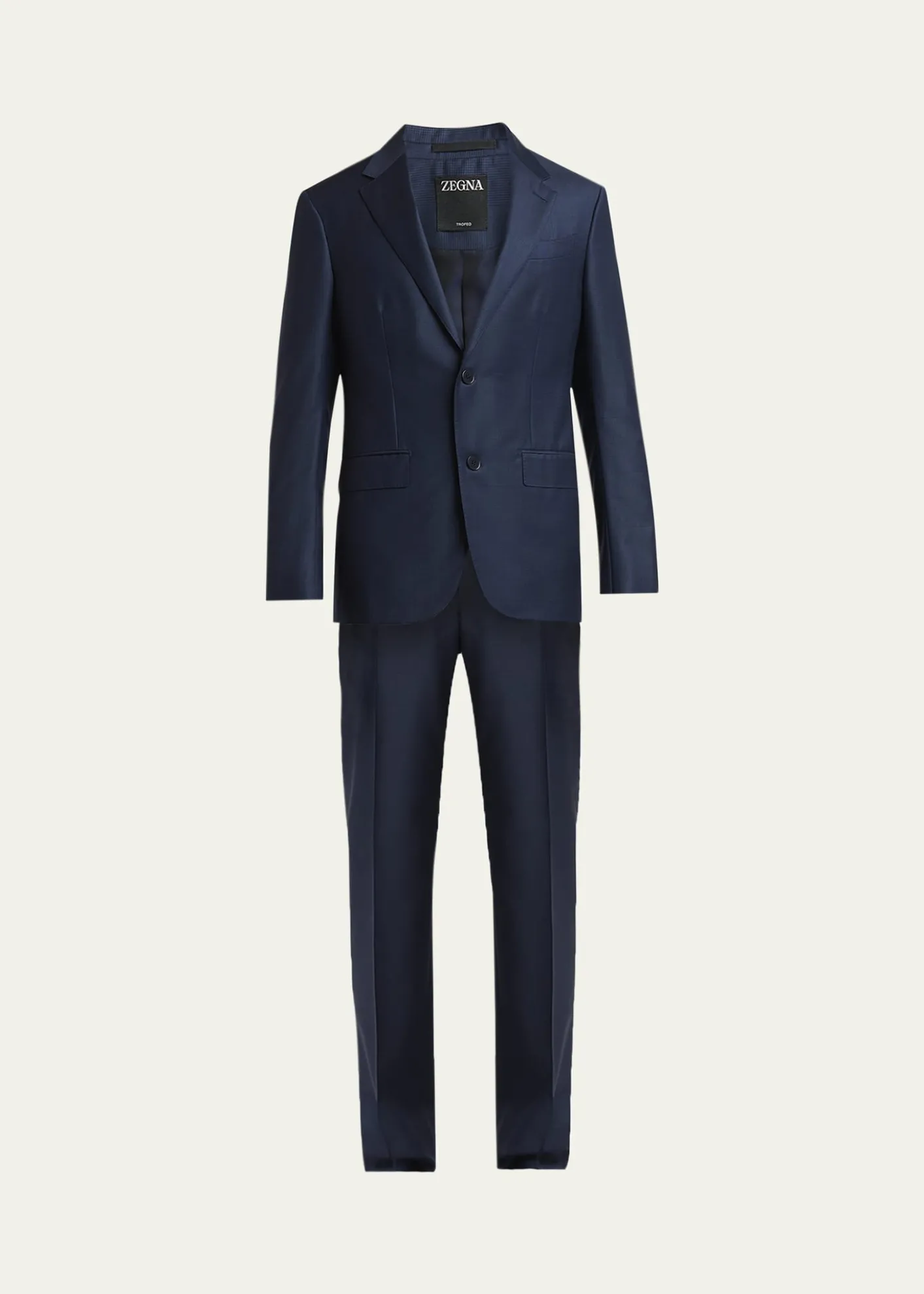 ZEGNAMen's Trofeo Plaid Suit