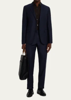 ZEGNAMen's Trofeo Wool Tonal Stripe Two-Piece Suit