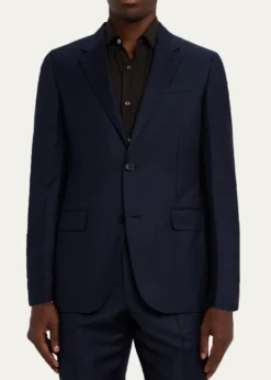 ZEGNAMen's Trofeo Wool Tonal Stripe Two-Piece Suit