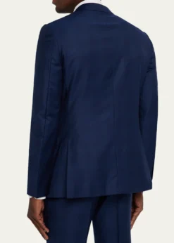 ZEGNAMen's Trofeo Wool Woven Plaid Two-Piece Suit