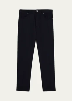 ZEGNAMen's Wool Straight Fit Five-Pocket Pants