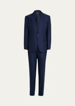 ZEGNAMen's Wool Textured Two-Piece Suit