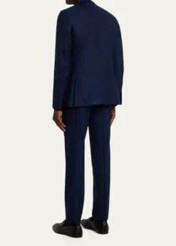 ZEGNAMen's Wool Textured Two-Piece Suit