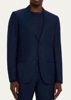 ZEGNAMen's Wool Textured Two-Piece Suit