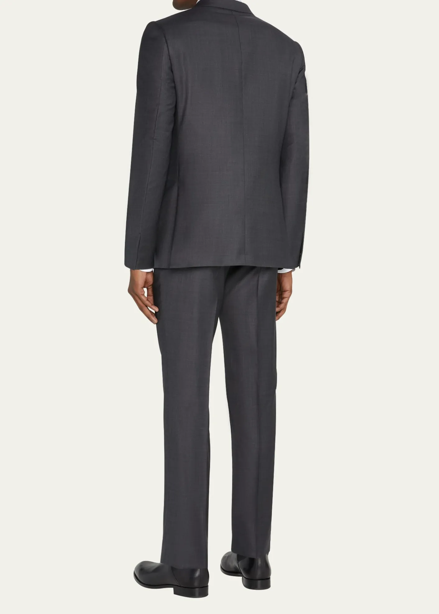 ZEGNAMen's Wool Tic-Weave Suit