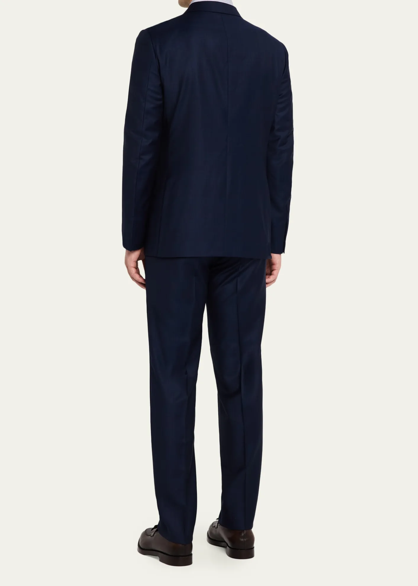 ZEGNAMen's Wool Tonal Check Two-Piece Suit