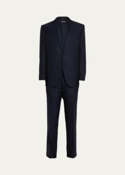 ZEGNAMen's Wool Tonal Stripe Two-Piece Suit