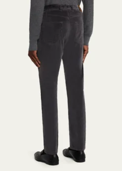 ZEGNAMen's Cashco Corduroy Straight Fit Five-Pocket Pants