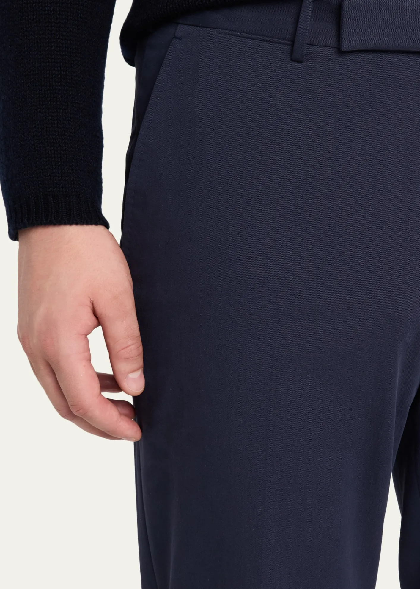 ZEGNAMen's CashCo Slim Flat-Front Trousers
