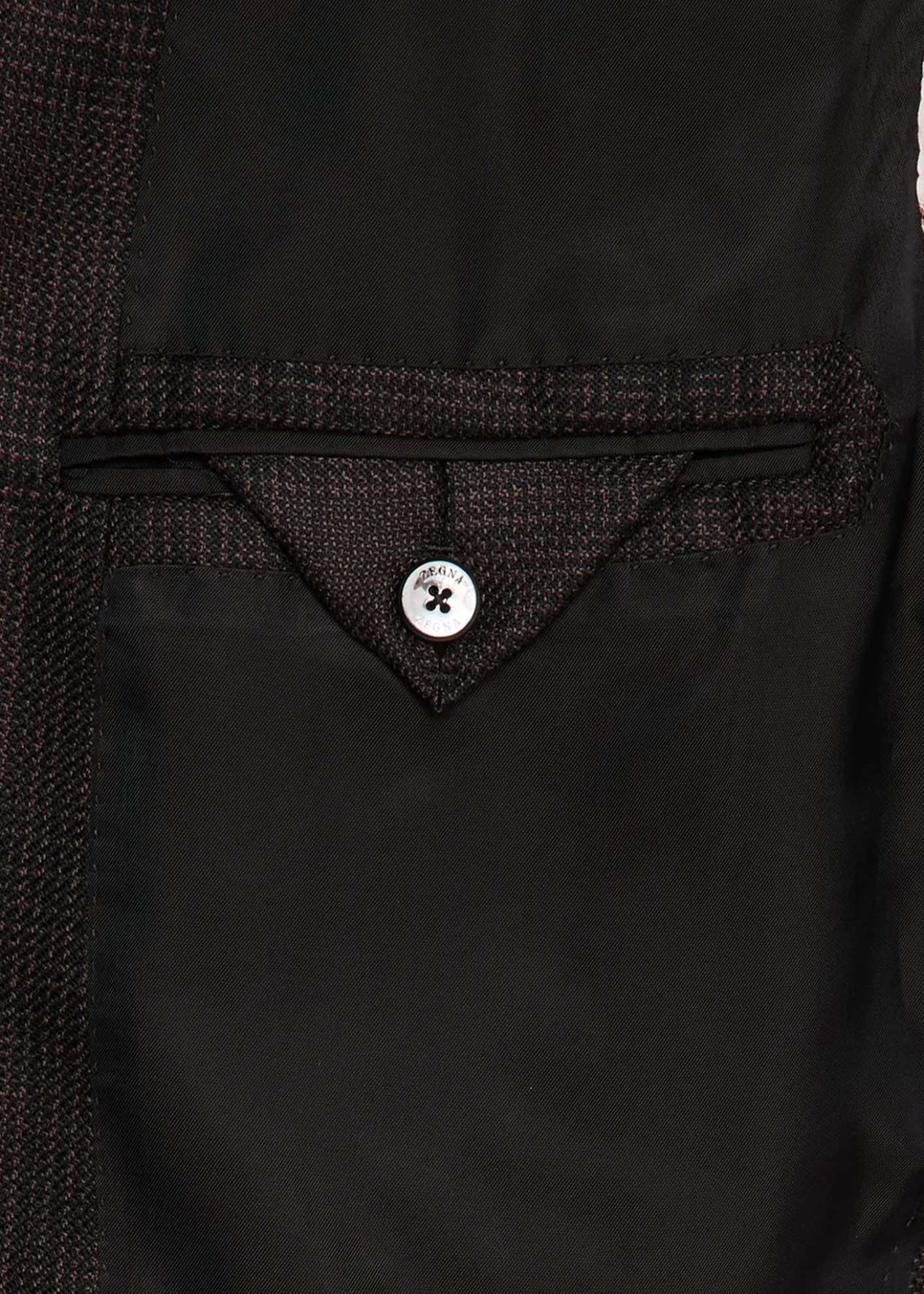 ZEGNAMen's Cashmere and Silk Tonal Plaid Sport Coat