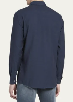 ZEGNAMen's Cashmere-Cotton Cashco Sport Shirt
