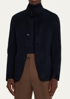 ZEGNAMen's Cashmere Il Conte Chore Jacket