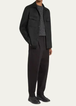 ZEGNAMen's Cashmere Overshirt