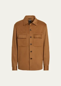 ZEGNAMen's Cashmere Overshirt