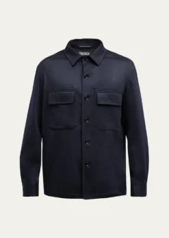 ZEGNAMen's Cashmere Overshirt
