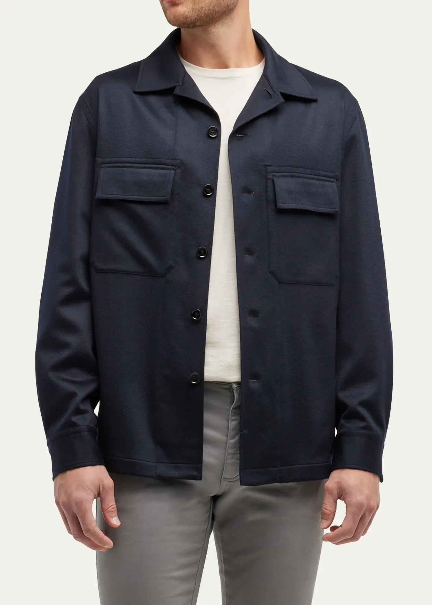 ZEGNAMen's Cashmere Overshirt