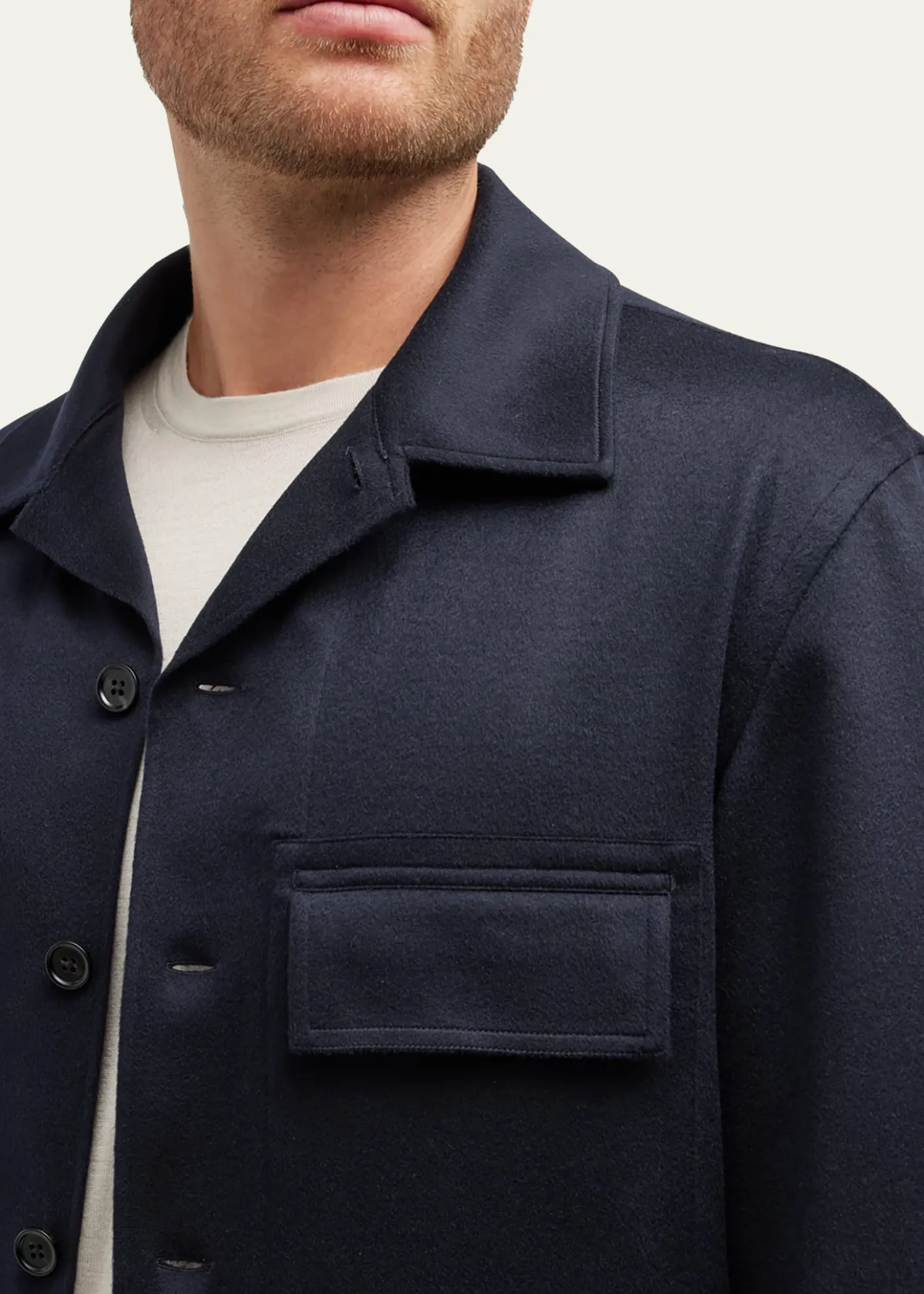 ZEGNAMen's Cashmere Overshirt