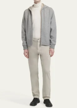 ZEGNAMen's Cotton Denim Five-Pocket Pants