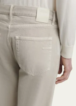 ZEGNAMen's Cotton Denim Five-Pocket Pants