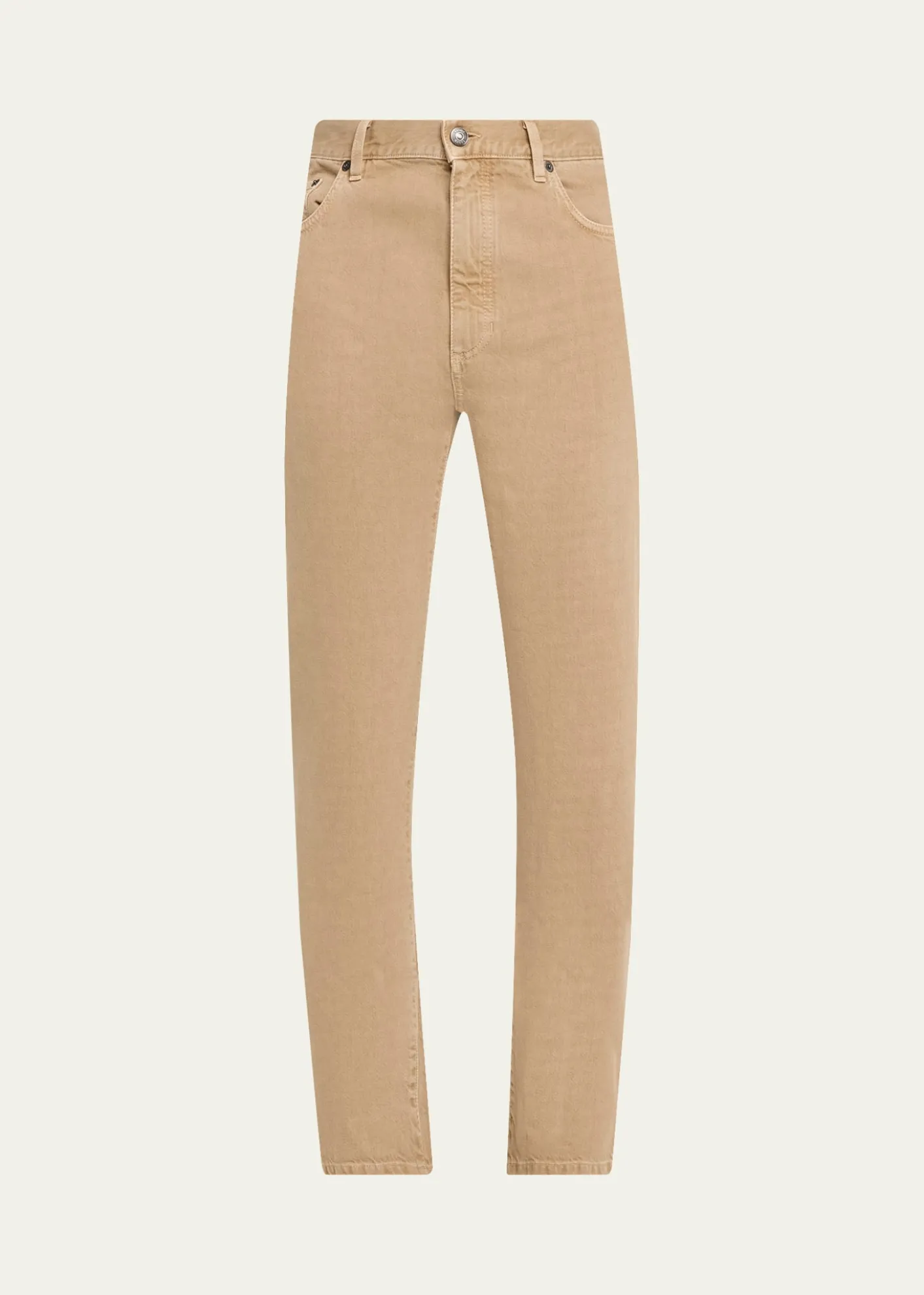 ZEGNAMen's Cotton Roccia Slim Five-Pockets Pants