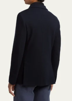 ZEGNAMen's High Performance Jersey Wool and Cotton Jacket
