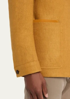 ZEGNAMen's Il Conte Linen-Silk Chore Jacket