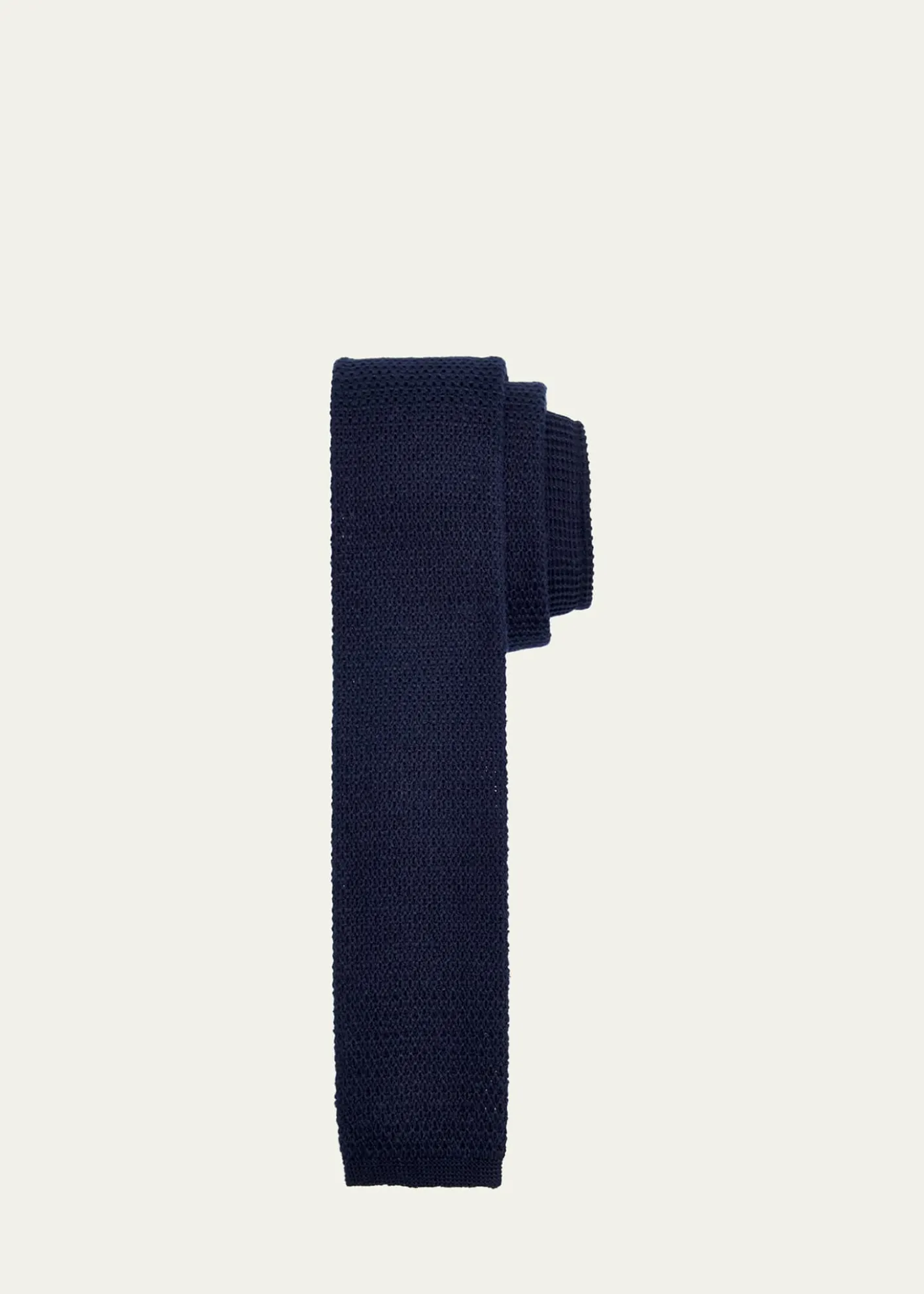 ZEGNAMen's Linen Knitted Tie